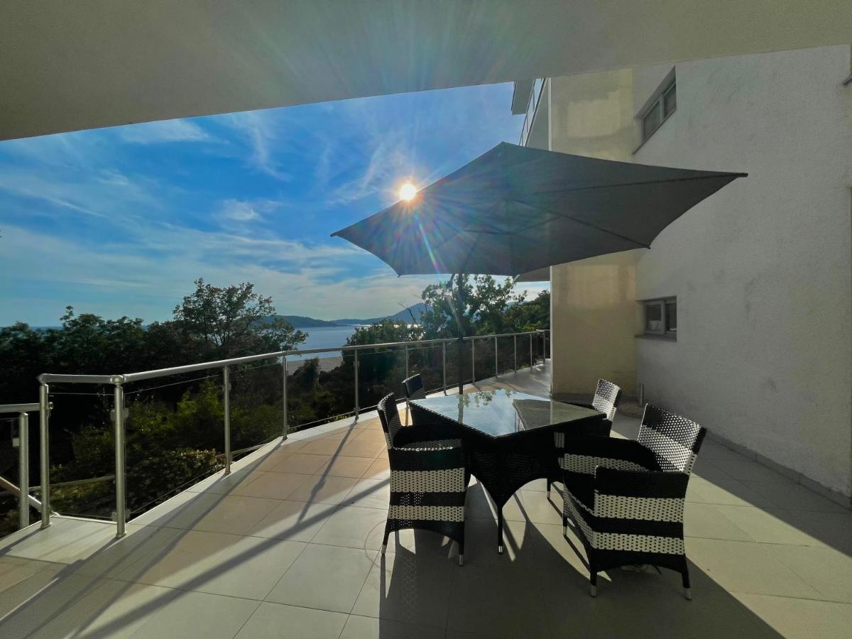 Sea View Apartments Panorama Przno Sveti Stefan Exterior photo